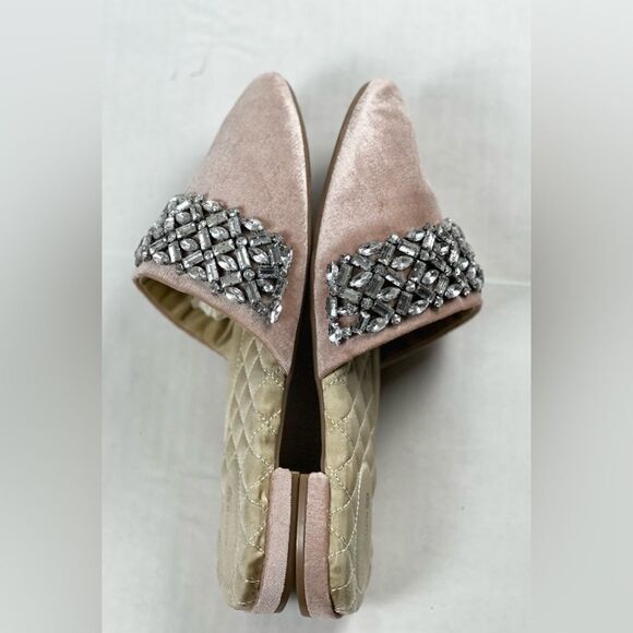 Birdies Bridal The Songbird Rose Velvet with Crystal Embellished - Picture 9 of 14